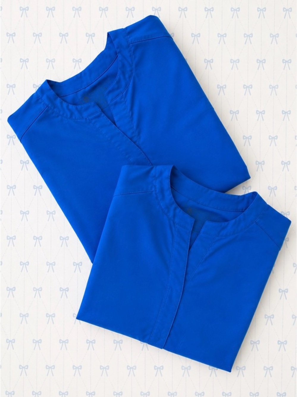 Figs Royal Blue Scrub Set